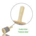 thumbnail image 2 of Dia.2.5' Cabasa de madera agitador de mano instrumento de percusión para niños herramienta de enseñanza preescolar (s), 2 of 3