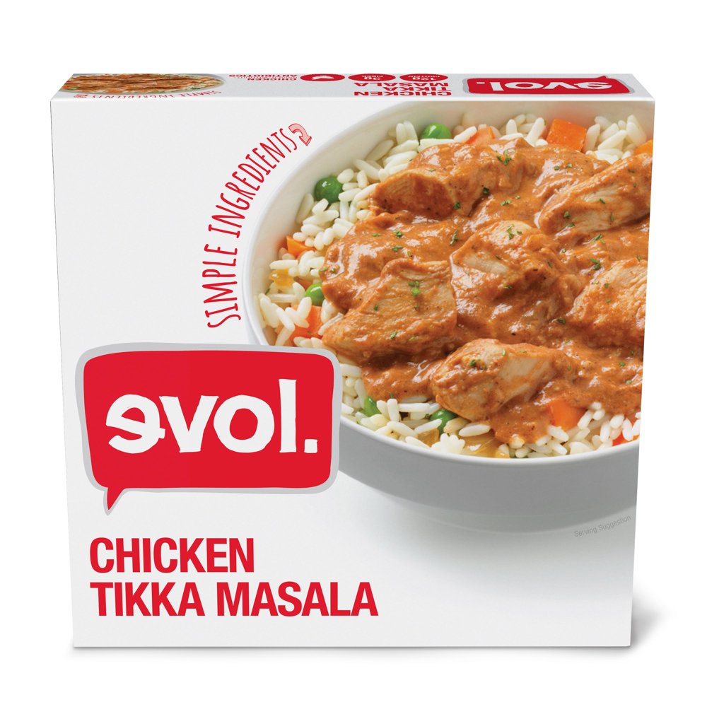 Evol. Gluten Free, High Protein Chicken Tikka Masala, 9 Oz Walmart