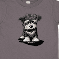 thumbnail image 4 of Inktastic Schnauzer Pup Boys or Girls Toddler T-Shirt, 4 of 5