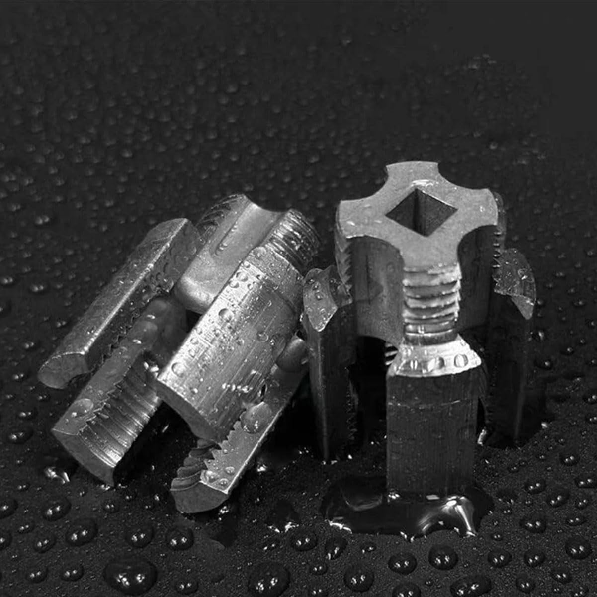 PVC Pipe Threading Tool Kit - 1/2" & 3/4" Internal/External Thread Cutter For Plumbing Repairs