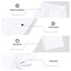 thumbnail image 5 of RKSTN Men's Cargo Joggers Sweatpants Oversized Drawstring Elastic Waist Athletic Pants Mens Casual Solid Plus Size Relaxed Fits Running Workout Gym Track Sport Hiking Wide Leg Sweatpant with Pocket, 5 of 10