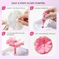 thumbnail image 4 of Bloom Joy Magic Petal Flower Kit, Bloom Joy Magic Petal Flower Art Kit, Craft Kits for Kids, Color Changing Flowers, Flowers Pressing Kits, Girls Birthday Presents, Arts and Crafts for Kids (pink), 4 of 7