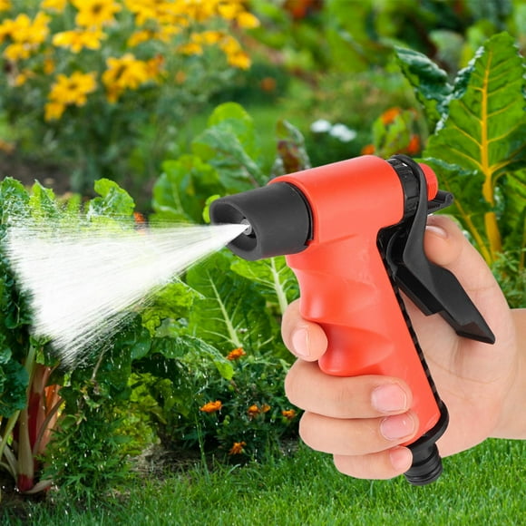 Labor-saving Buckle Easy to Use Hose Reel Kit, Water Hose Sprayer, Scattering + Water Column for Household Cleaning Car Washing