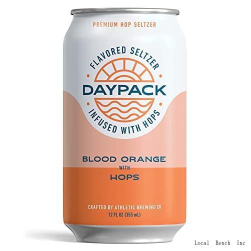 Daypack Sparkling Hop Water 24Pack Of Blood Orange Flavored Seltzer