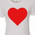 thumbnail image 4 of Inktastic Red Heart Women's T-Shirt, 4 of 5
