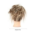 thumbnail image 2 of High Temperature Silk Synthetic Messy Bun Wig with Elastic Band Natural Fiber Hairpiece, 2 of 3
