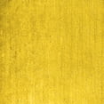 thumbnail image 1 of Ahgly Company Indoor Square Solid Yellow Modern Area Rugs, 8' Square, 1 of 4