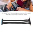 thumbnail image 3 of PCIE 5.0 Riser Cable, GPU Graphics Card Extension Cable X16 128Gbps with Shielded Slots for PC Case Server ITX Builds, Plug and Play, 3 of 7