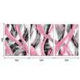 thumbnail image 6 of Canvas Print Wall Art Set Black & Pink Watercolor Lines Abstract Shapes Illustrations Modern Art Geometric Pink Lines for Living Room, Bedroom, Office - 12"x16"x3, 6 of 9