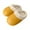 Yellow, variant on Fesfesfes Women Slip On Shoes Winter Indoor Soft Soles Cotton Slippers Gooses Eggs Shoes Bedroom Warm Cotton Shoes Plush Slippers Ladies Cotton Slippers 6.5-7(38-39)
