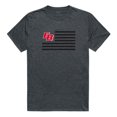 thumbnail image 1 of California State University East Bay Flag T-Shirt, Heather Charcoal 2 - Small, 1 of 1
