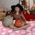 thumbnail image 5 of Cute Halloween Pink Ghost Blanket, Halloween Blankets and Throws, Halloween Fleece Throw Blanket, Halloween Throws Gifts for Kids Women Girls, 50" x 60", 5 of 6