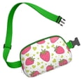 thumbnail image 3 of Fanny Pack Cute Crossbody Bags for Commuters Stylish Waist Packs Running Workout Hiking Travel Fanny Pack Strawberry, 3 of 7