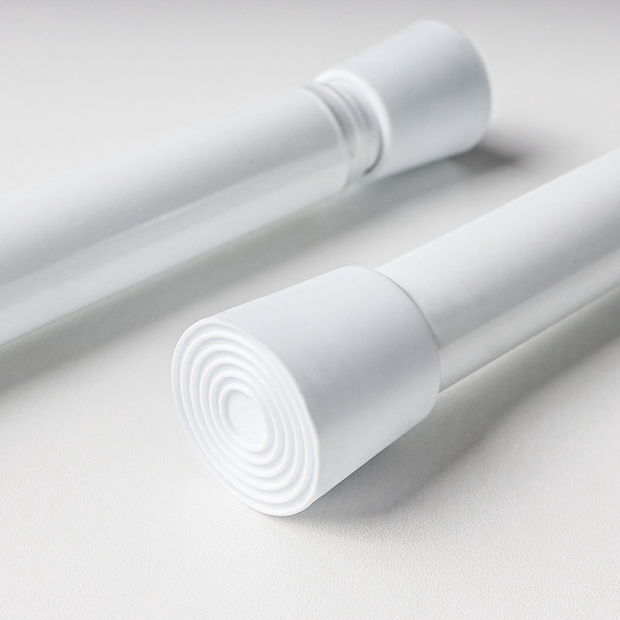 Yiannan Tension Curtain Rods 16-76 Inches,Spring Adjustable White Curtain Rod for Bathroom,Windows,Kitchen,Doorway,Cupboard Bars