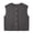 Grey, variant on Women Cardigan Sweaters Sleeveless Vest Round Neck – Button Down Open Front Loose Knit Lightweight Casual Spring Fall Outerwear, Coffee,S