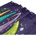 thumbnail image 3 of FREEAMG Mardi Gras Cute Dwarf Bath Curtain Rugs Sets 2 Pcs, Bathroom Theme Set with Shower Curtain and Non-Slip Carpet -12 Hooks-60X72in, 3 of 7