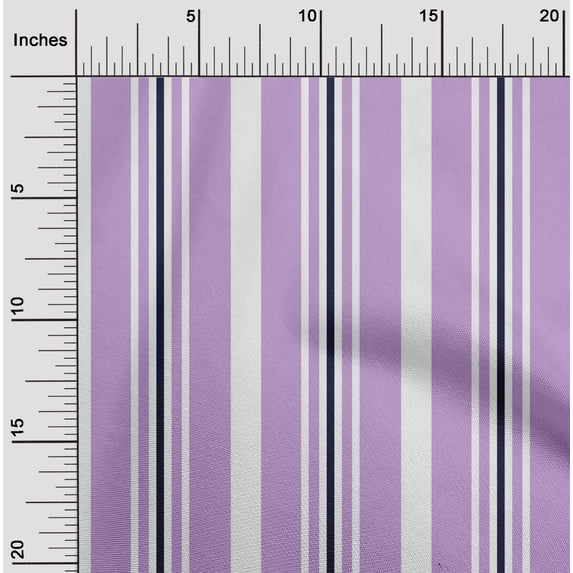 oneOone Viscose Jersey Fabric Stripe Printed Fabric 1 Yard 60 Inch Wide