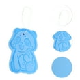 thumbnail image 3 of Unique Bargains 1 Pc Cartoon Bath Brush Body Scrubber for Bathroom 4.53"x2.76"x1.1" Peacock Blue, 3 of 7