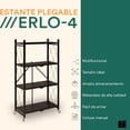thumbnail image 2 of Mubson Anaquel Plegable de 4 Niveles Erlo. Estanteria, 2 of 5