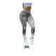 thumbnail image 2 of Leggings deportivos Qarigey pantalones de Yoga atuendo de gimnasio gran resistencia ropa para trotar entrenamiento Fitness Gris XXL, 2 of 6