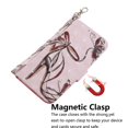 thumbnail image 3 of Case for LG K41S/K51S Cover Magnetic 3D Pattern Wallet Flip Case With Strap - High heel, 3 of 5