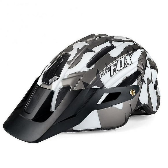 Bat Fox Mtb Cycling Helmet Integrated Adjustable Road Bicycle Helmet Lightweight Comfortable Aerodynamic Riding Safety Helmet