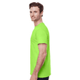 thumbnail image 4 of Gildan High Visibility Safety T-Shirt for Men, Hi-Vis Work Shirt, Neon Green, S, 4 of 5