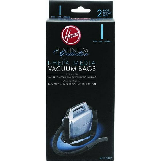 Hoover Type 1 HEPA Vacuum Cleaner Bags, AH10005