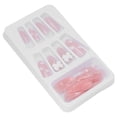 thumbnail image 4 of 24 Pcs Removable Fake Nail Kit Fashionable Full Cover Artificial False Nails for Women, 4 of 14