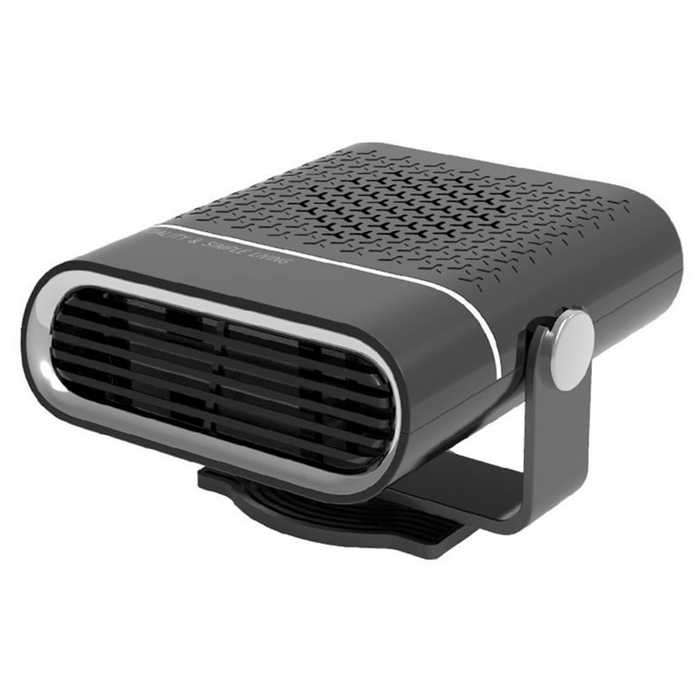 Car Fan Heater,12v 150w Portable Car Heater, 2 In 1 Car Heater Defroster  For Car Windshield, 360 Rotation Fast Heating & Cooling, With 150cm  Cigarette