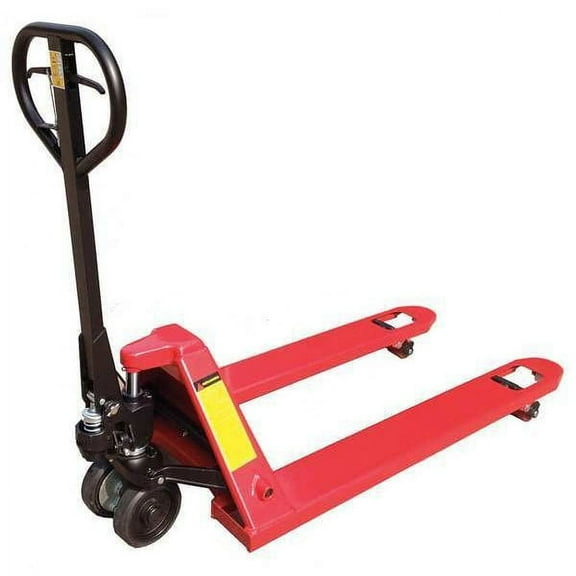 Dayton Pallet Jack,w/Hand Brake,Cap 5500 lb 12U123