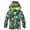 Green, variant on Kids Rain Jacket, Boys Waterproof Jackets Fleec𝖾 Lined Hooded Raincoat Cartoon Windbreaker Waterproof Coat Sports Outwear
