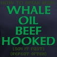 thumbnail image 3 of CafePress - Whale Oil Beef Hooked St. Patricks Day Design T Sh - Women's V-Neck Dark T-Shirt, 3 of 4