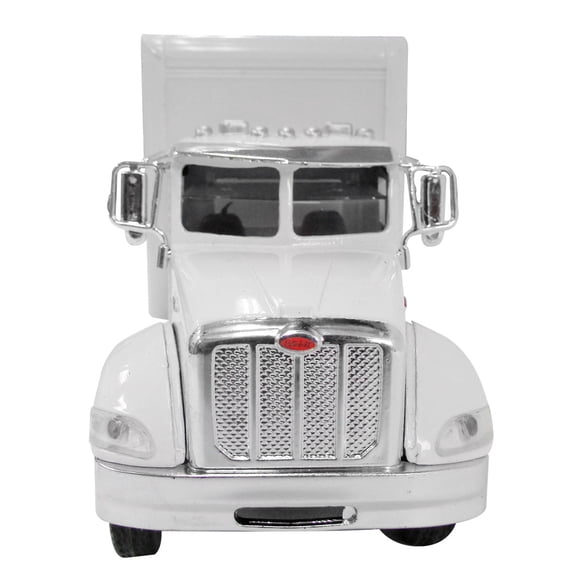 Tractocamion Peterbilt 335 Refividrio Caja Corta Escala 1:43 Blanco