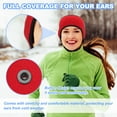 thumbnail image 3 of Uxcell Ear Warmer Headband, Ear Warmer Winter Stretchy Running Sweatband Outdoor Essential for Running Walking Black with Red, 3 of 7