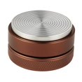 thumbnail image 2 of Coffee Tamper Leveler Tool Espresso Tool Professional Brown 58mm- Thread, 2 of 7