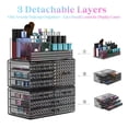 thumbnail image 2 of Organizador de maquillaje Awenia apilable con 8 cajones, paquete de 3, 2 of 8