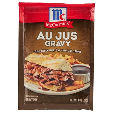 2 Pack - McCormick Au Jus Gravy Seasoning Mix - 1 oz Packaging may vary