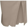 thumbnail image 6 of Mrat Long Flowy Skirts Women's Fashion Slit Sweater Dress Slim Body Skirt Workout Skirt S-59 Khaki L, 6 of 6