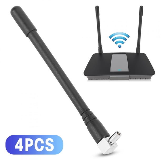 Antena 4 Uds Mini Antena Tarjeta De Red De Enrutamiento Inalámbrico 3G/4G Antenas Wifi Externas Y404 TS9