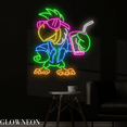 thumbnail image 4 of Glowneon Summer Parrot Neon Sign, Parrot Led Sign, Bar Pub Wall Decor, 4 of 5