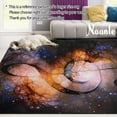 thumbnail image 2 of FREEAM Galaxy Music Non Slip Area Rug for Living Dinning Room Bedroom Kitchen, (20 x 31 Inch), Music Note Nursery Rug Floor Carpet Yoga Mat, 2 of 6
