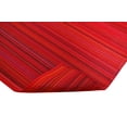 thumbnail image 4 of Erbanica 8' x 10' Red Stripes Indoor Outdoor Reversible Plastic Rug, 4 of 6