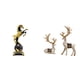 thumbnail image 1 of Figura de escritorio,Estante con estatua de caballo para escritorio,oficina y decoración del hogar,Figura decorativa de escritorio de resina para decoración del hogar,Estatua de alce y, 1 of 8