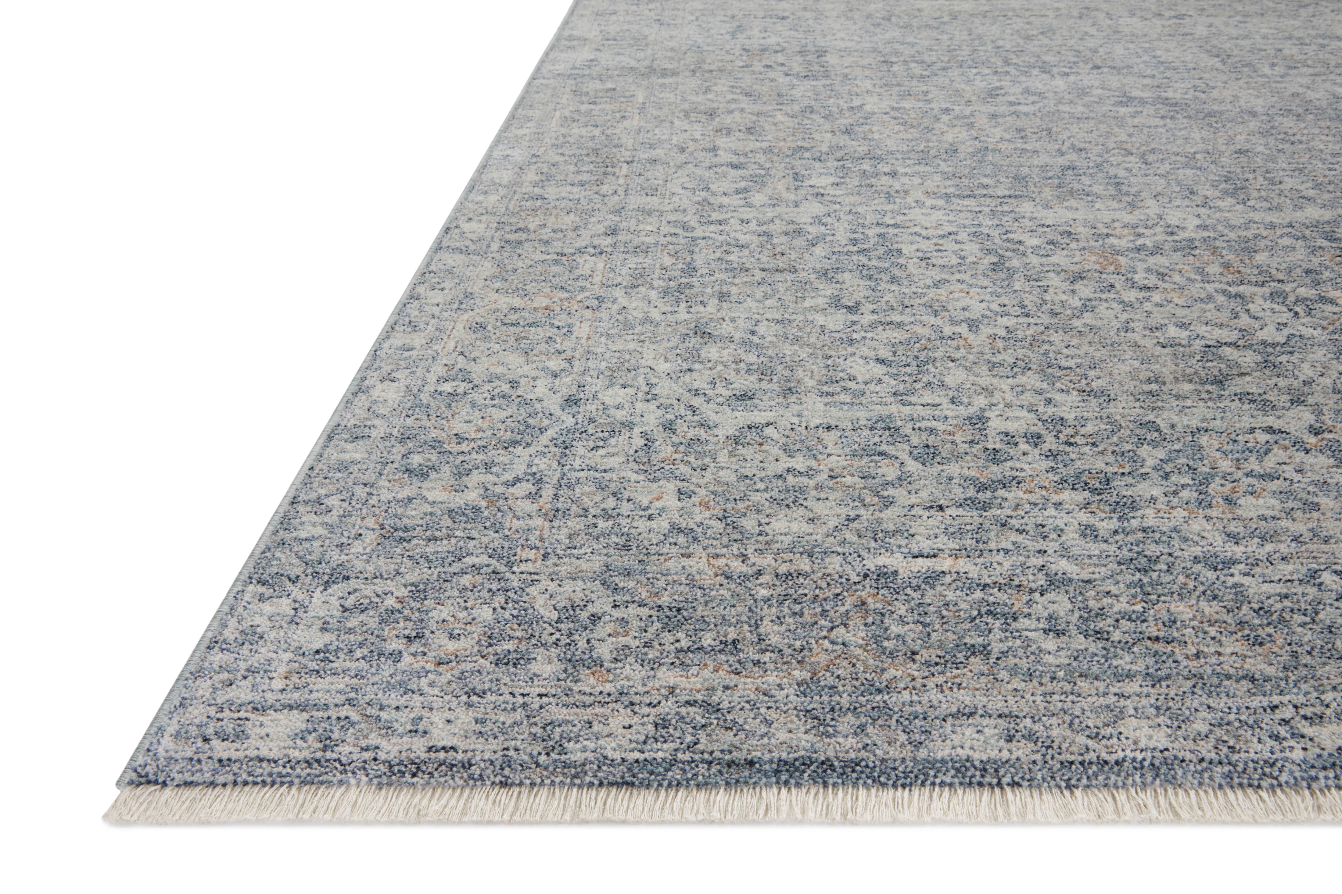 Angela Rose x Loloi Blake Denim / Taupe 2'-7" x 10'-0" Runner Rug