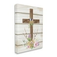 thumbnail image 3 of Stupell Spiritual Easter Cross Spring Blossoms Holiday Painting Gallery Wrapped Canvas Print Wall Art, 3 of 5