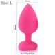 thumbnail image 4 of Anal Sex Trainer 3 tapones anales de silicona con joyas, kit de juguetes sexuales anales para principiantes, hombres, mujeres, parejas, tapón anal de silicona rosa, paquete de 3 tapones anales para pr, 4 of 4