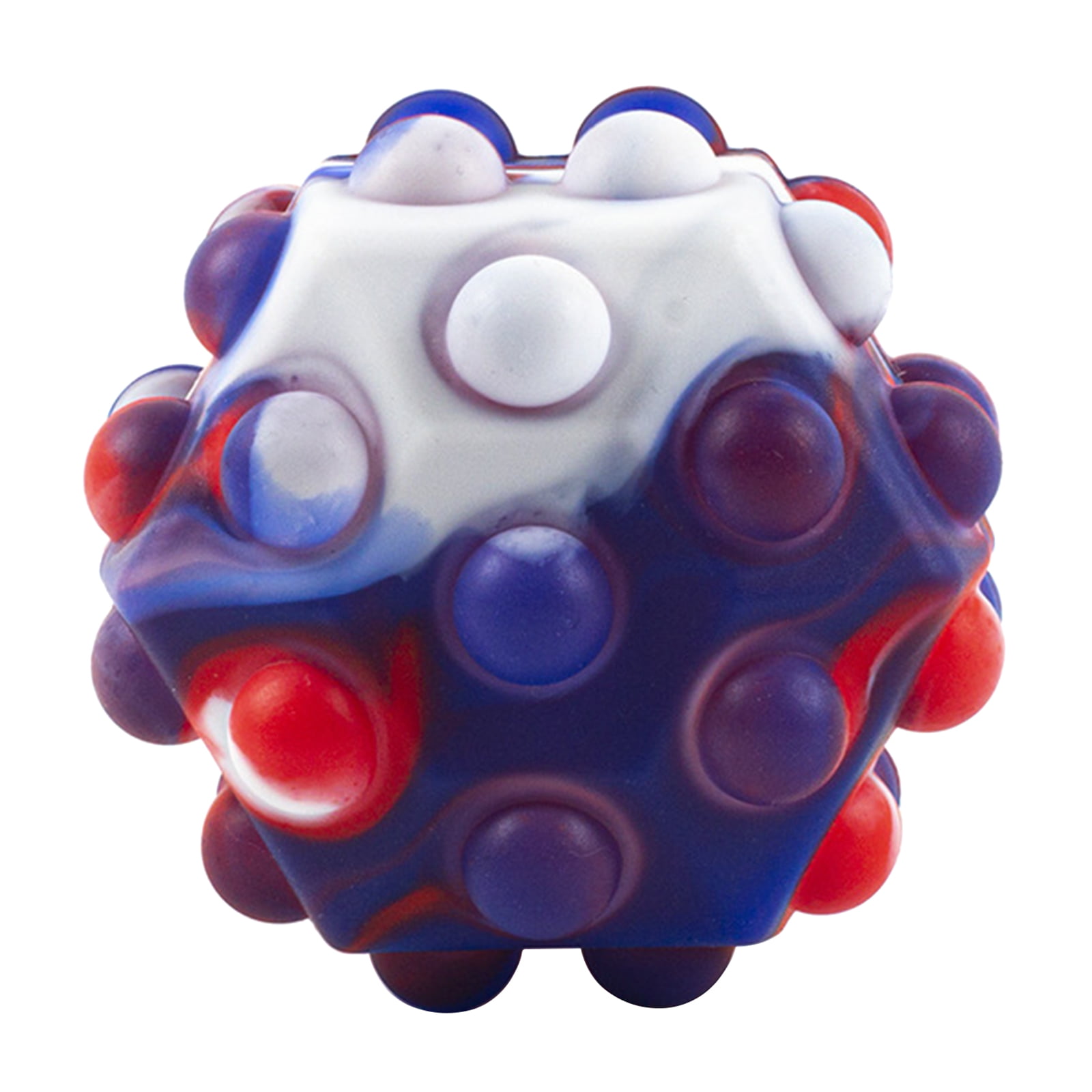 3D Ball Push Bubble Fidget Toy Early Education Brain Development Toy Harmless 