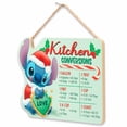 thumbnail image 2 of Letrero decorativo Open Road Brands Disney Stitch Kitchen, 21 x 14 cm, 2 of 4
