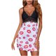 thumbnail image 1 of Moda para mujer Sexy Sling Dress Encaje con cuello en V Ropa interior Lencería Camisón Fridja nalpqowj12553, 1 of 3